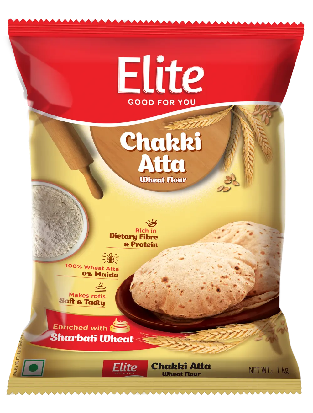 Elite Chakki Atta (2kg)