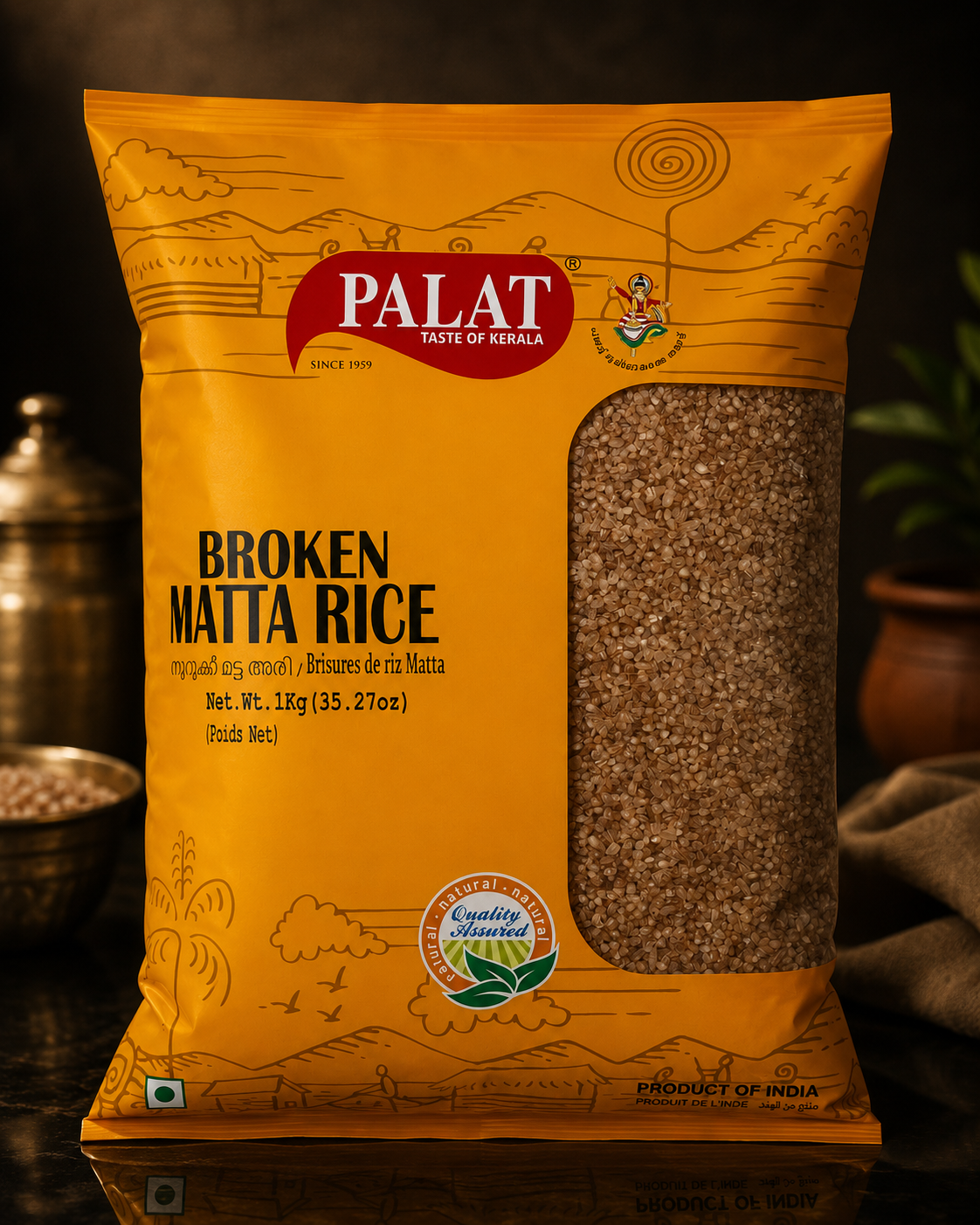 Palat Broken Matta Rice (1kg)