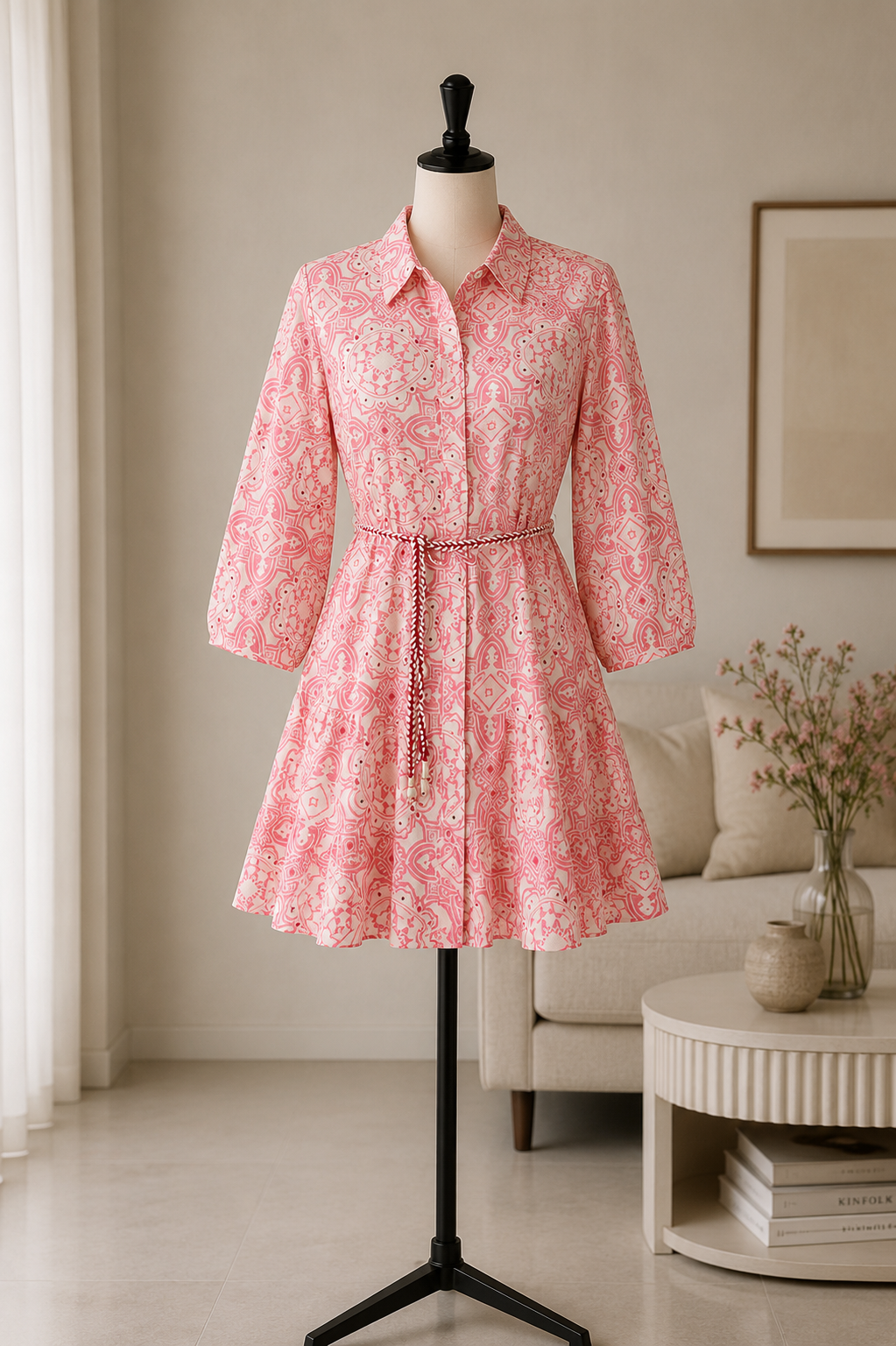 Vestido estampado verano 