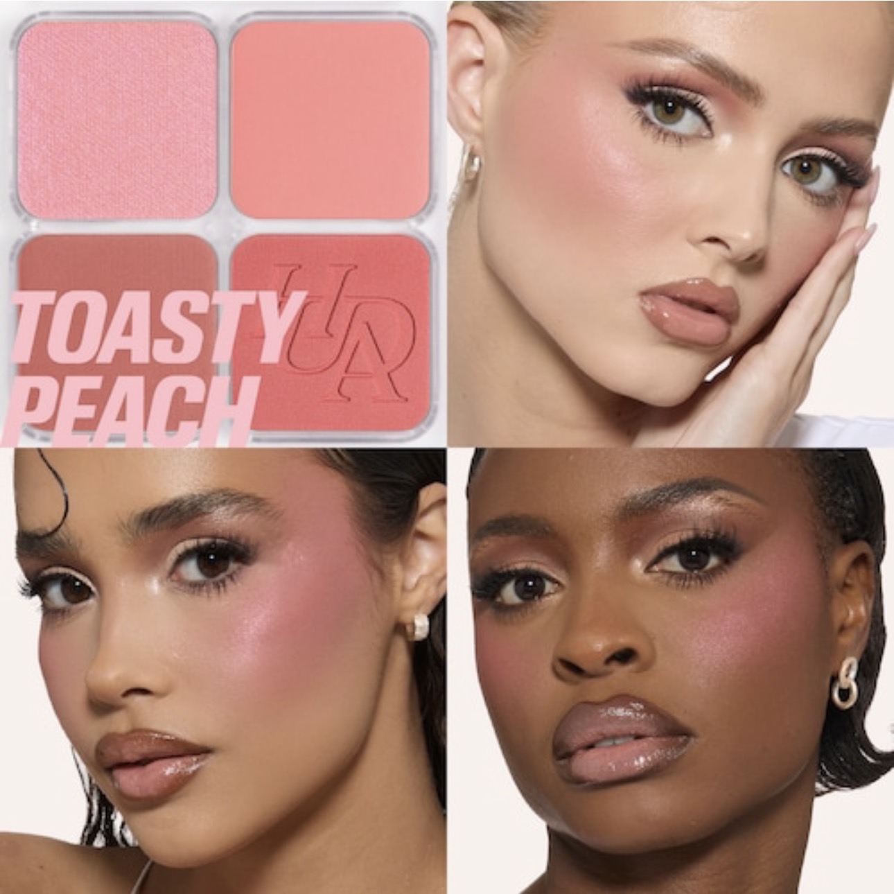 Blush Filter Blurring Blushlighters Palette - Palette Blush et Highlighter 3