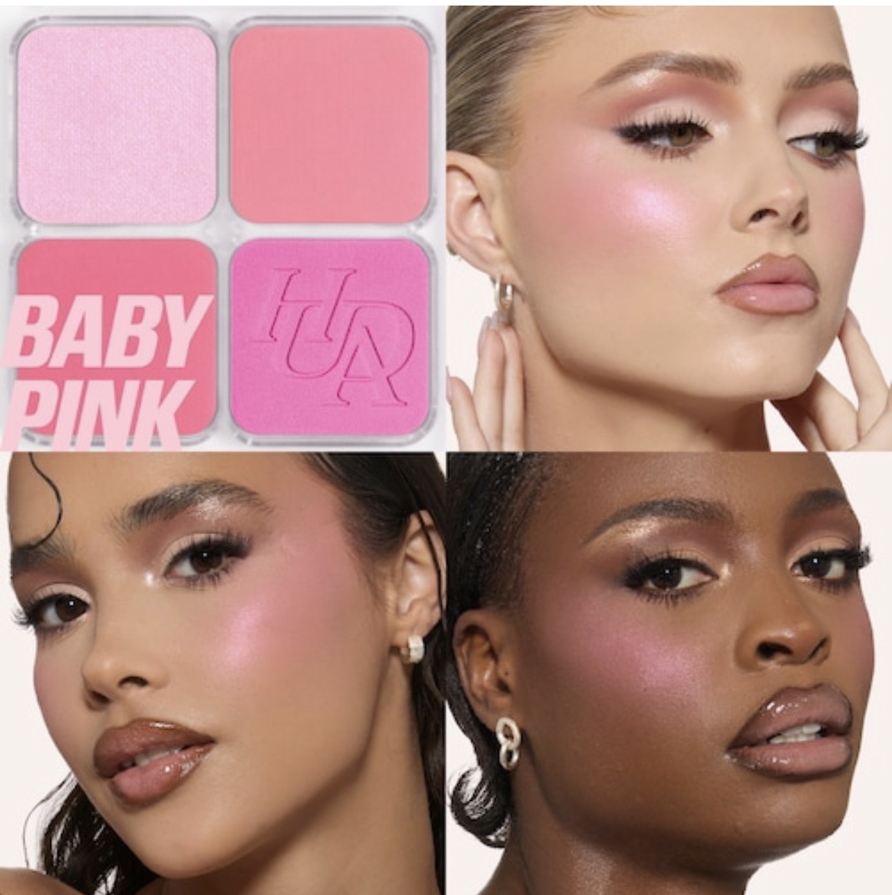 Blush Filter Blurring Blushlighters Palette - Palette Blush et Highlighter 4
