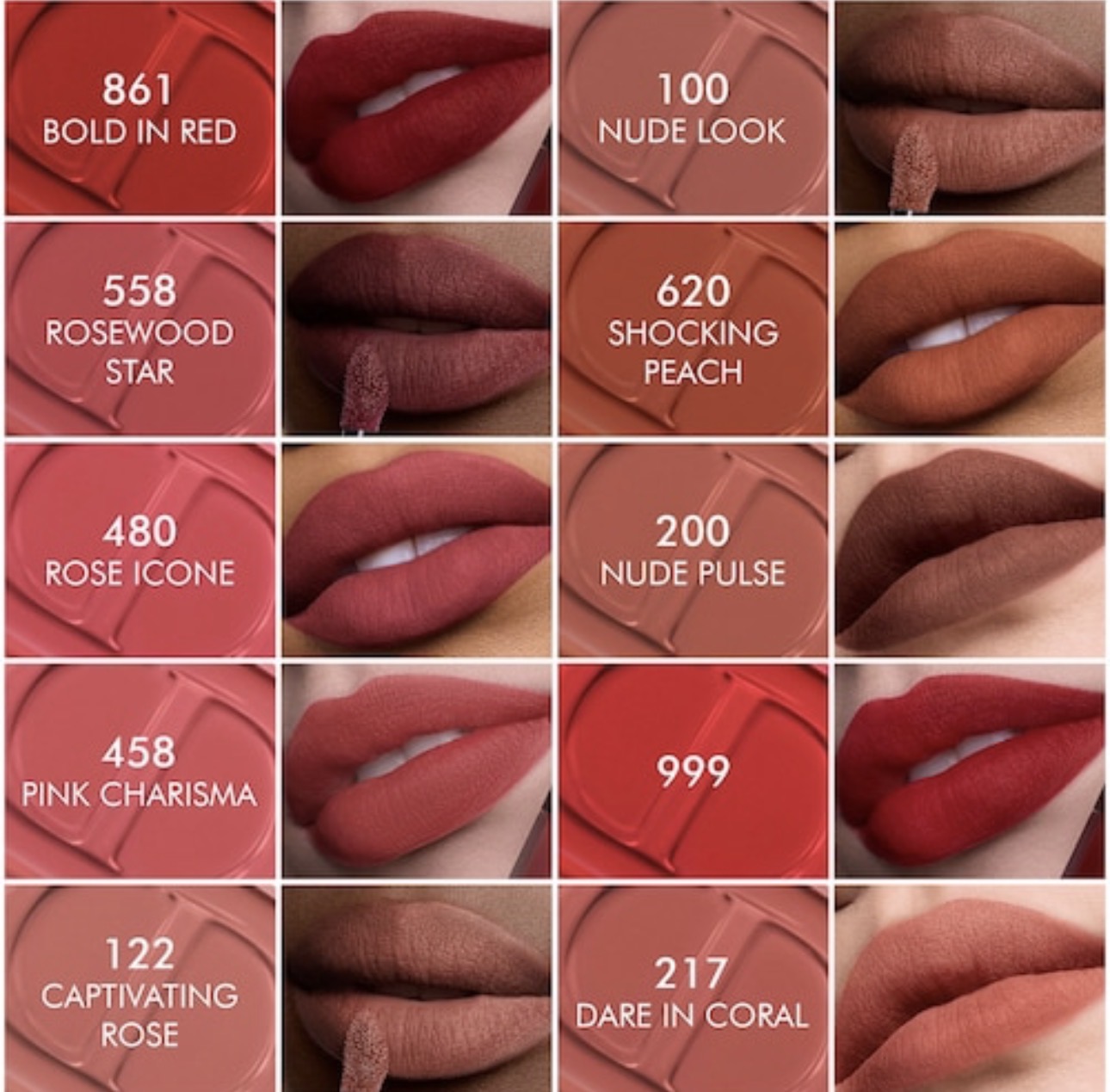  DIOR Rouge Dior On Stage Ink Blur Matte - Rouge à lèvres liquide mat floutant 2