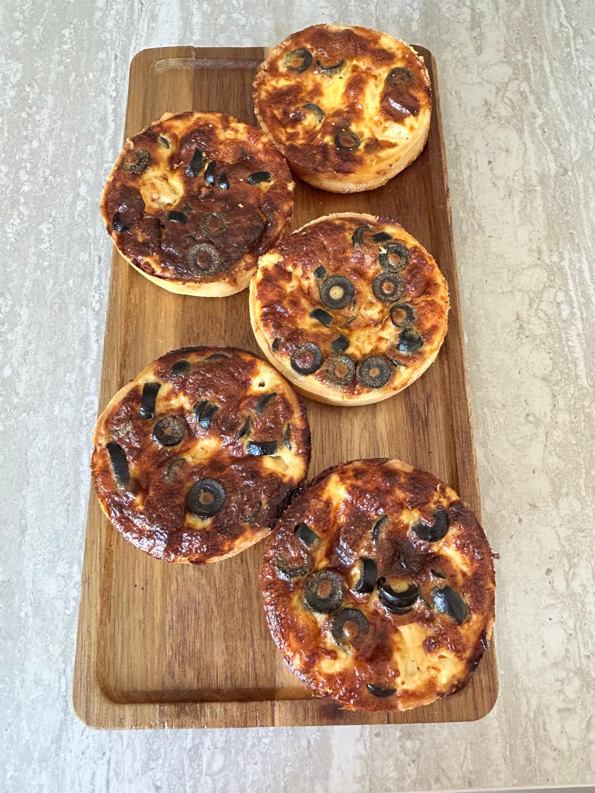Quiche masline&telemea 2