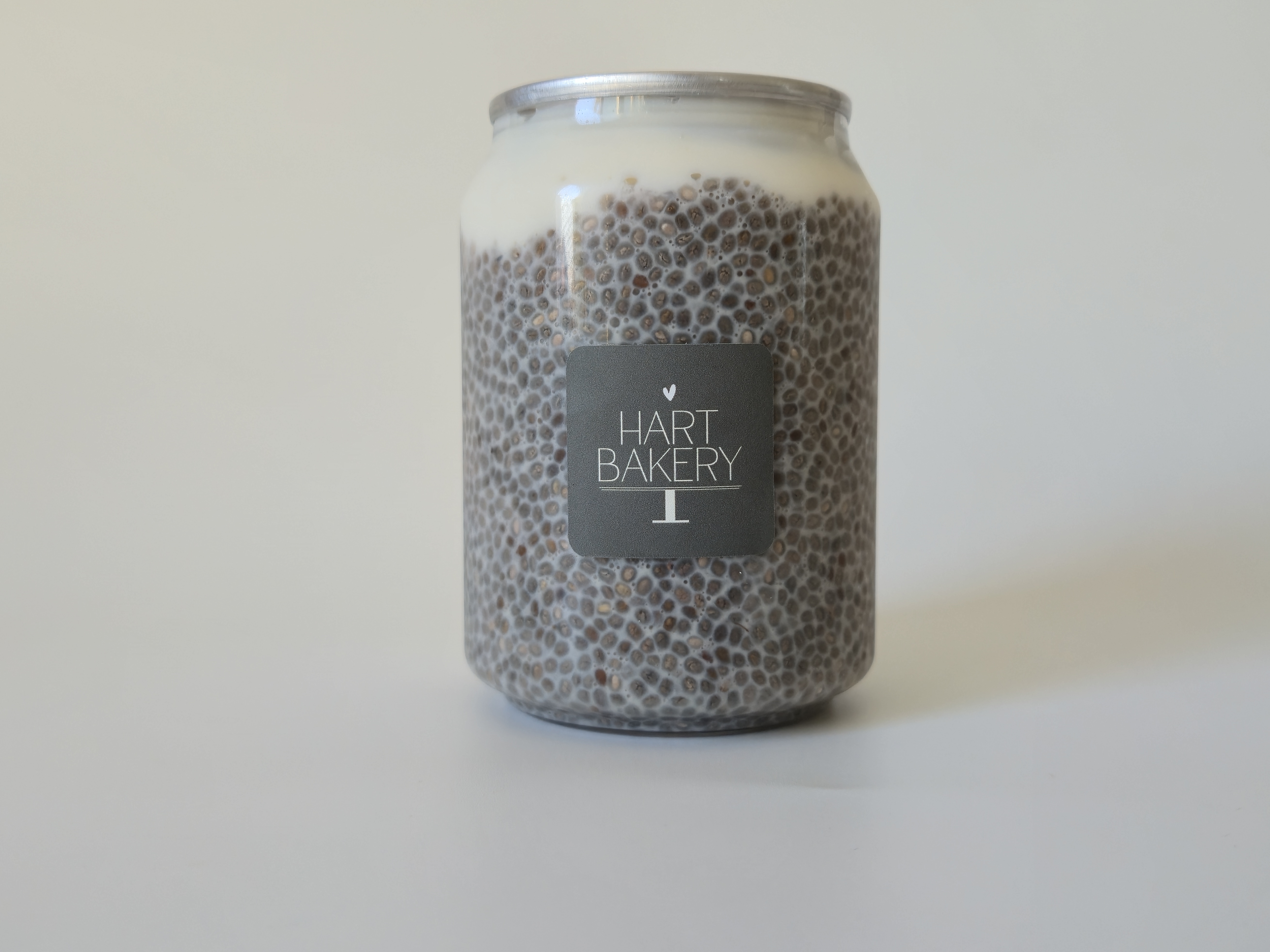 Budinca chia & iaur vegan + fructe 2