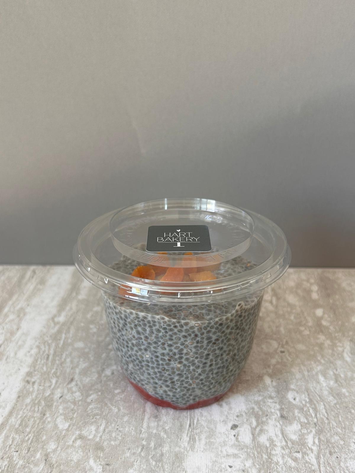 Buginca chia, piure capsuni, caise deshidratate 2