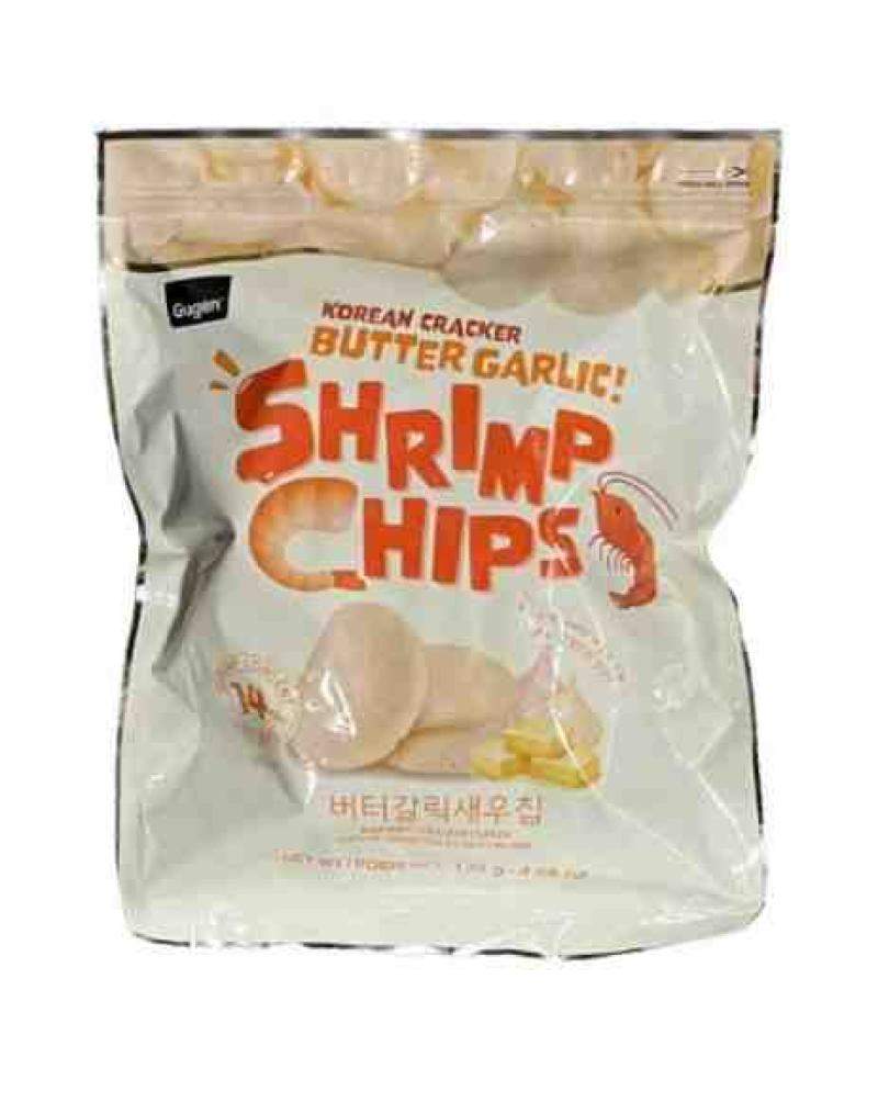 KOREAN CRACKER IN PL BAG BUTTER GARLIC SAEWOO CHIP BUTTER GARLIC FLAVOR