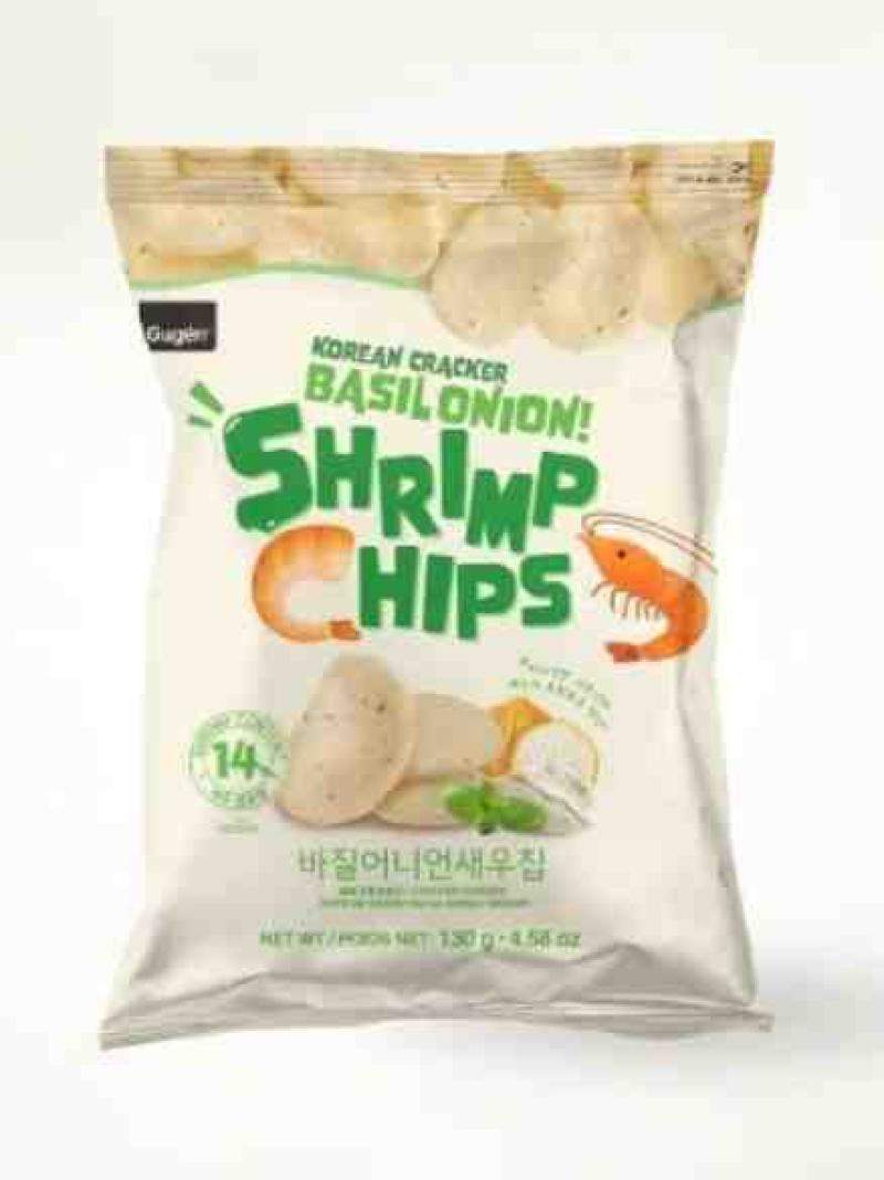 KOREAN CRACKER IN PL BAG BASIL ONION SAEWOO CHIP BASIL ONION FLAVOR