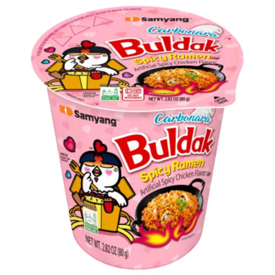  Samyang Samyang (Cup) Buldak Ramen Hot Chicken Carbonara 80g