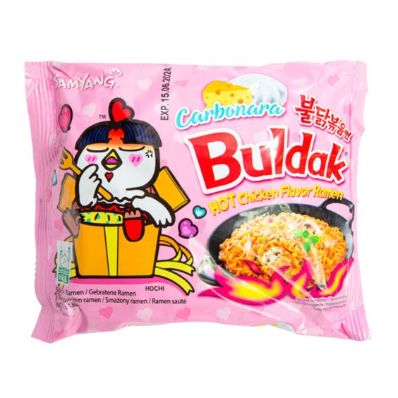 Samyang Buldak Hot Chicken Carbonara 130g
