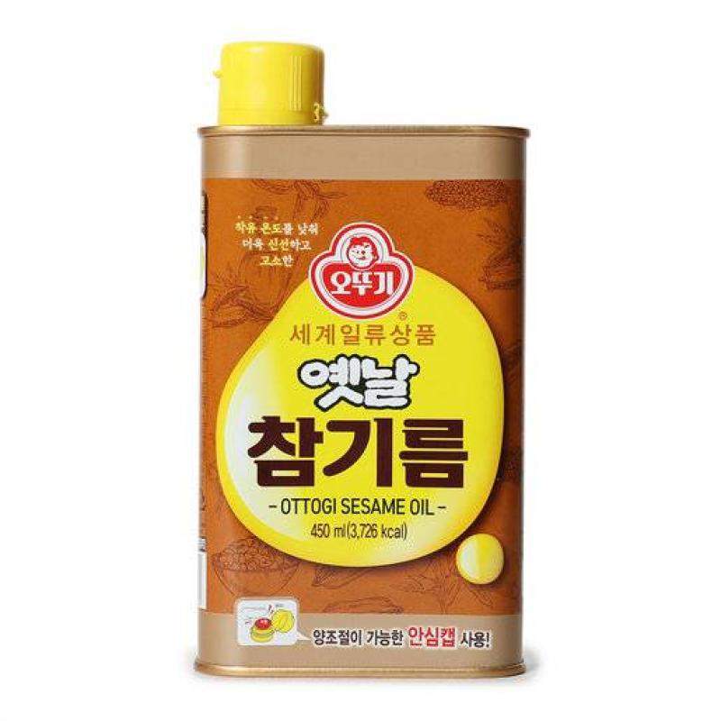 SESAME OIL IN METAL CAN(CHAMGIRUM) 450ML
