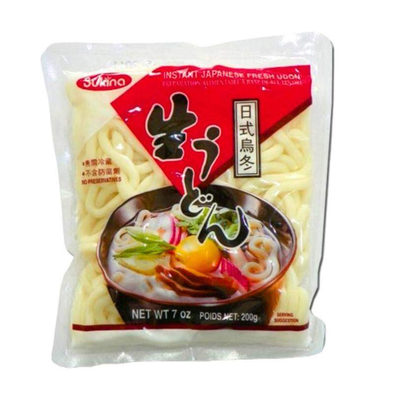 INSTANT JAPANESE FRESH UDON (NAMA UDON)200G
