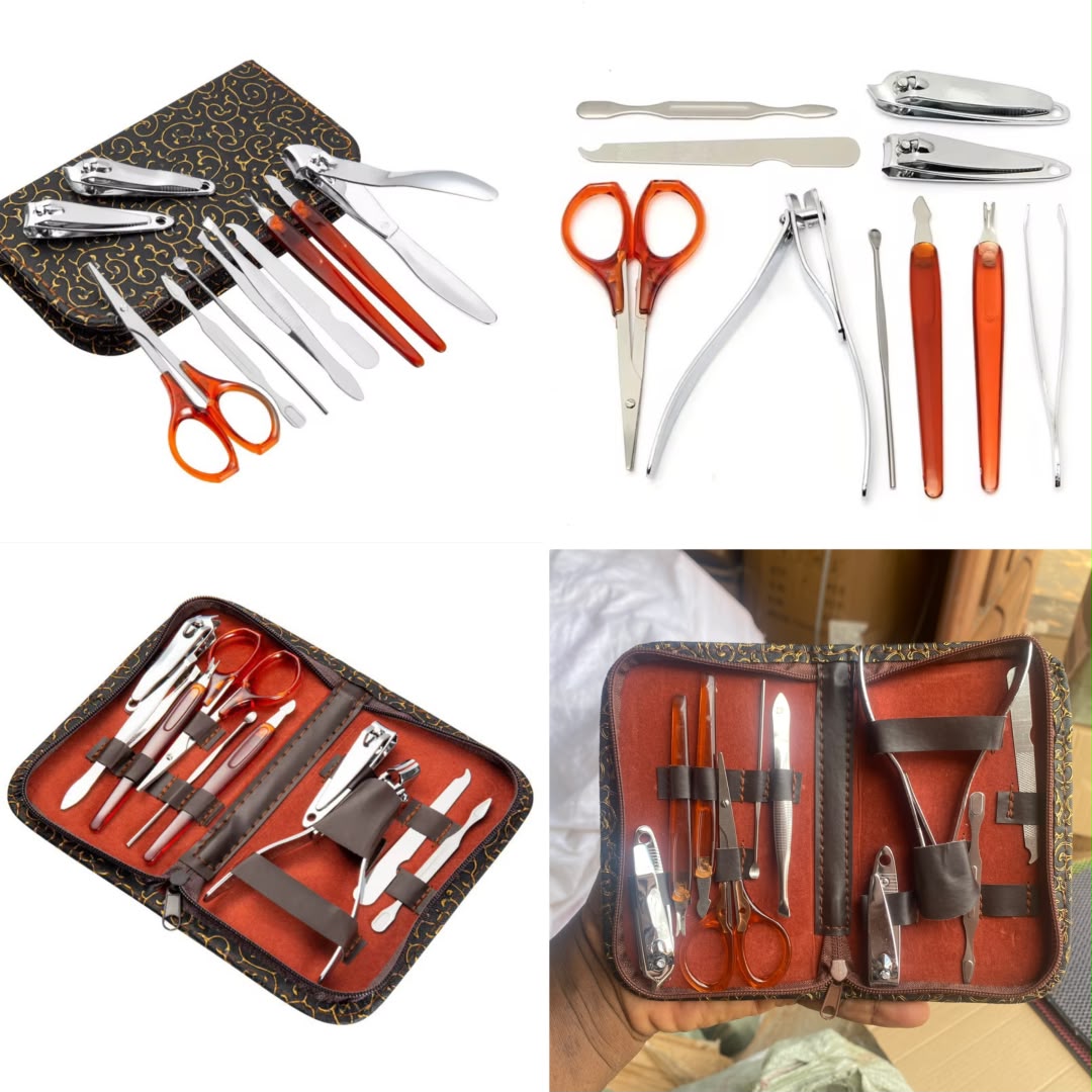 Kit de manucure et pédicure avec étui