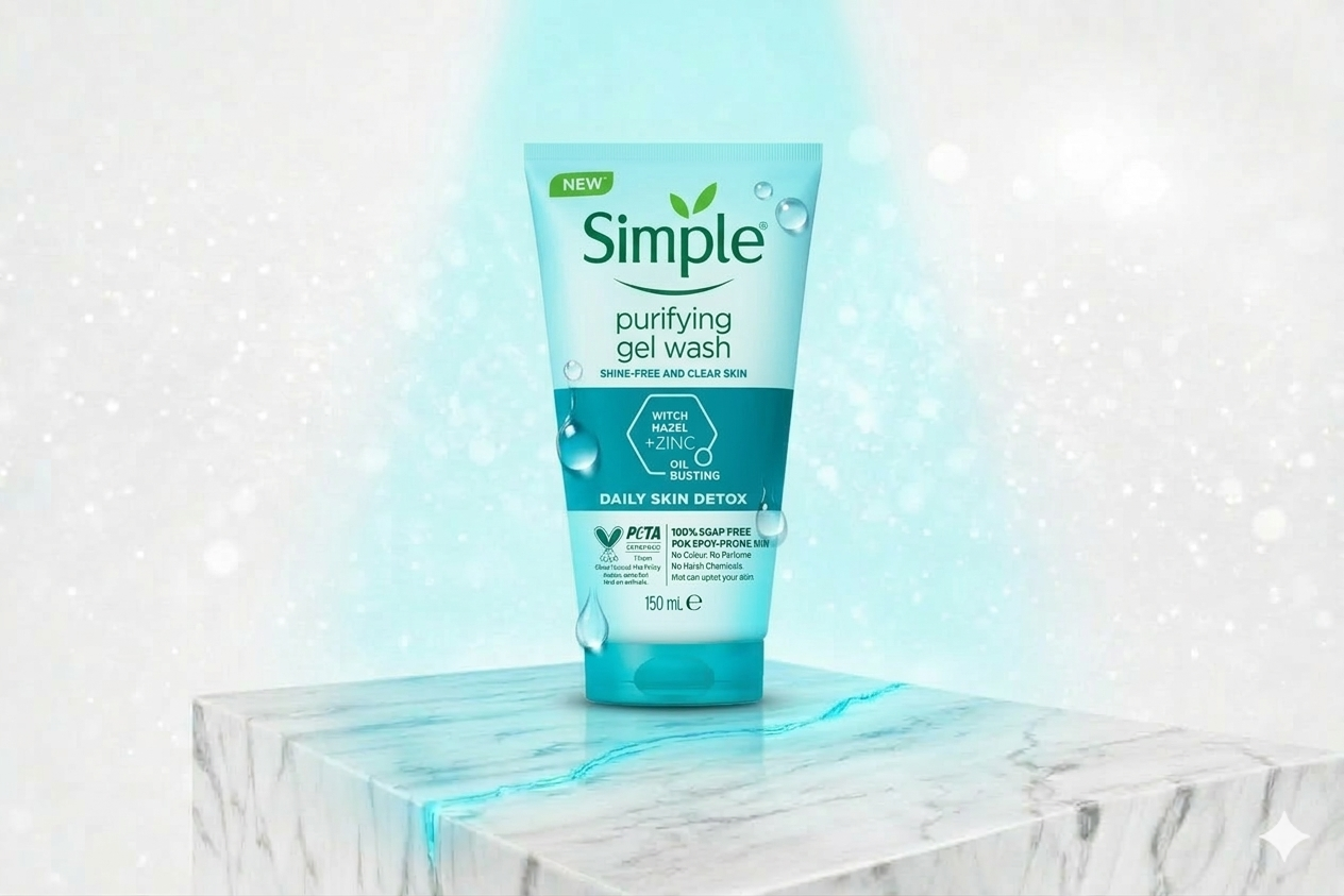 simple purifying gel wash