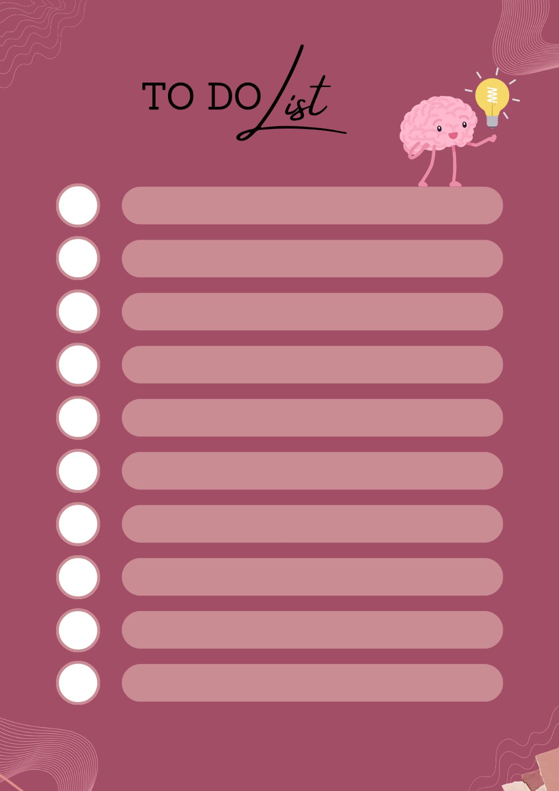 To do list  2