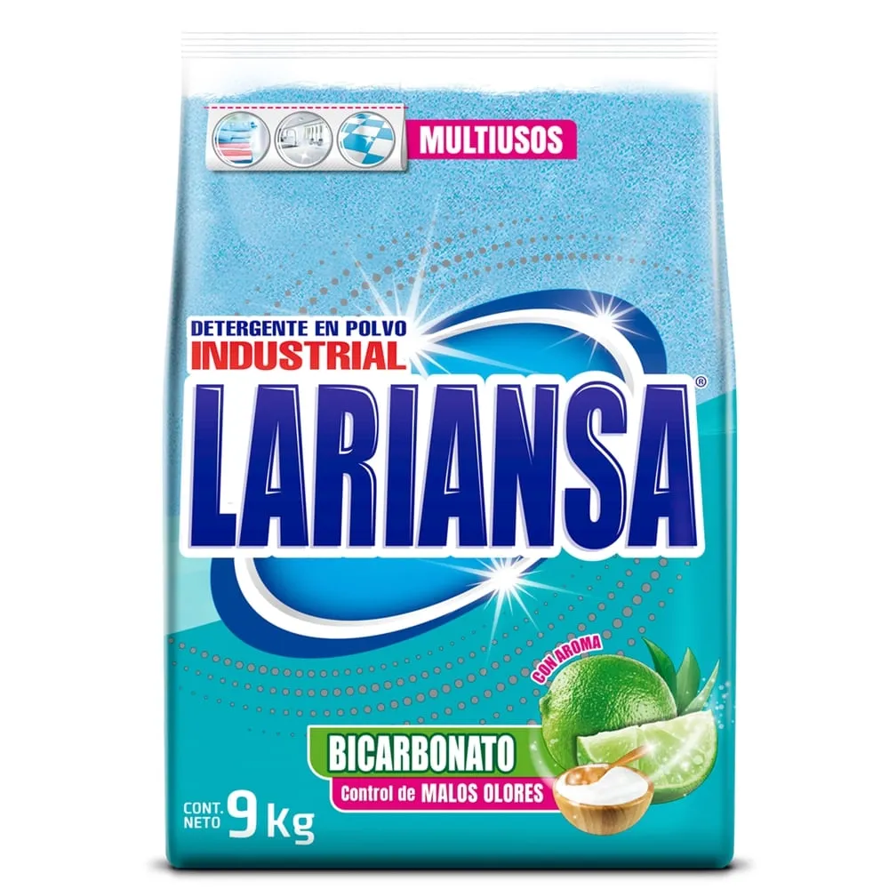 DETERGENTES EN POLVO LARISNSA 9kl  2