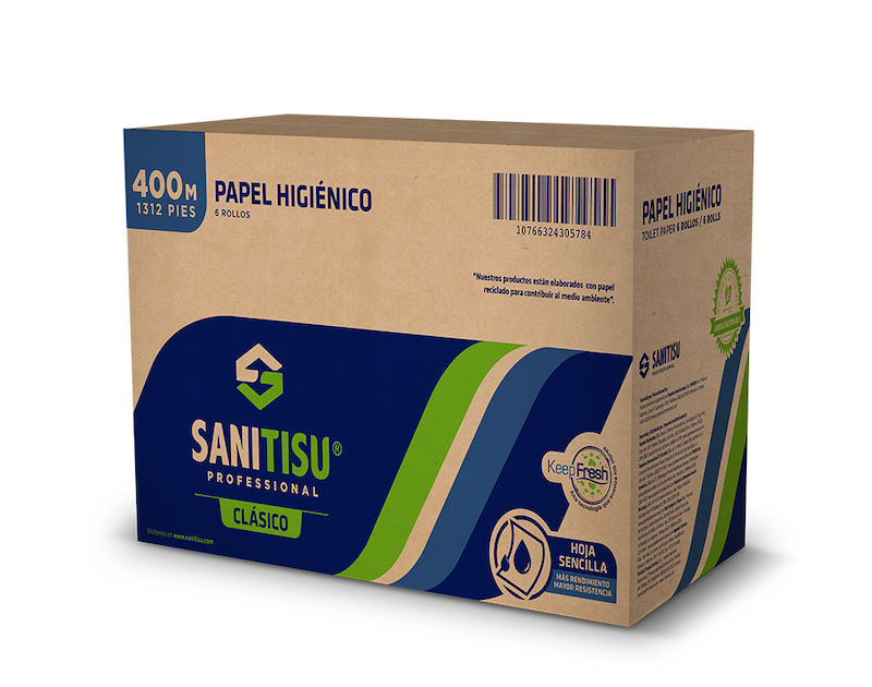 Papel Higiénico sanitisu caja 2