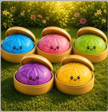 🌈 DUMPLING JUMBO CAMBIA DE COLOR ☀️✨ 2