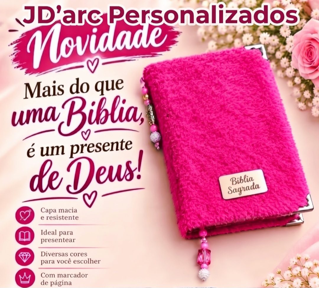 Bíblia personalizada de pelúcia  2