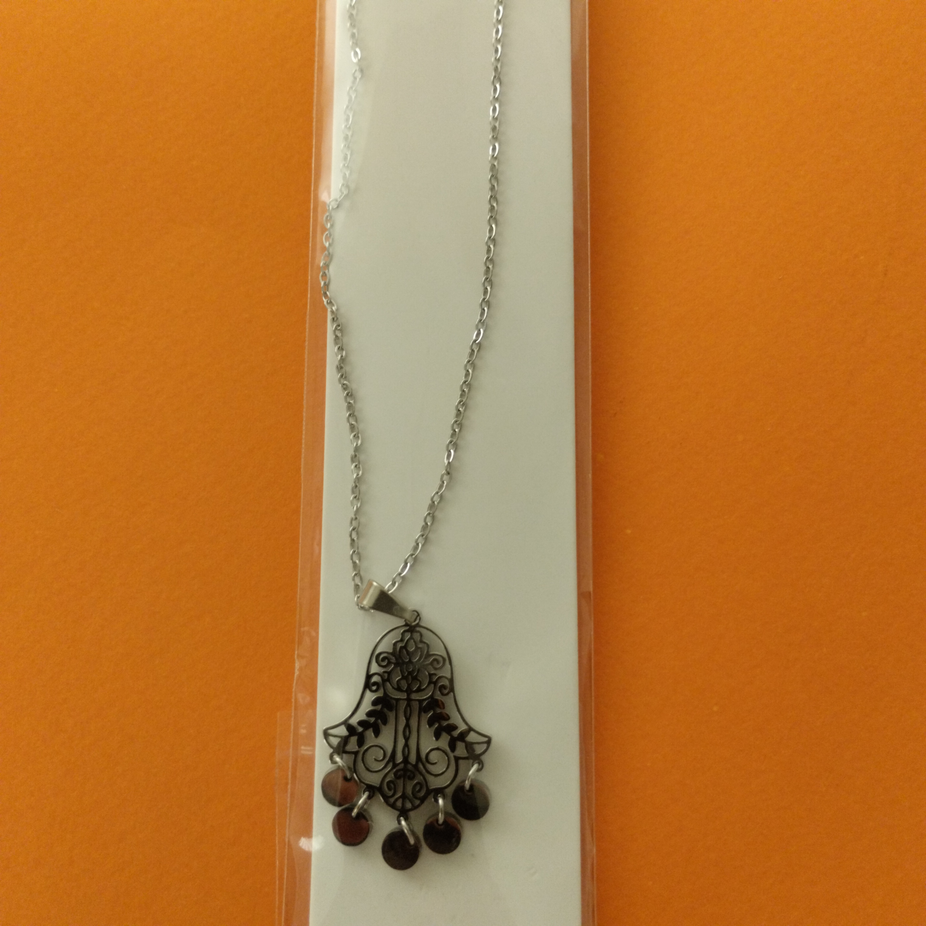 Collier argenté 