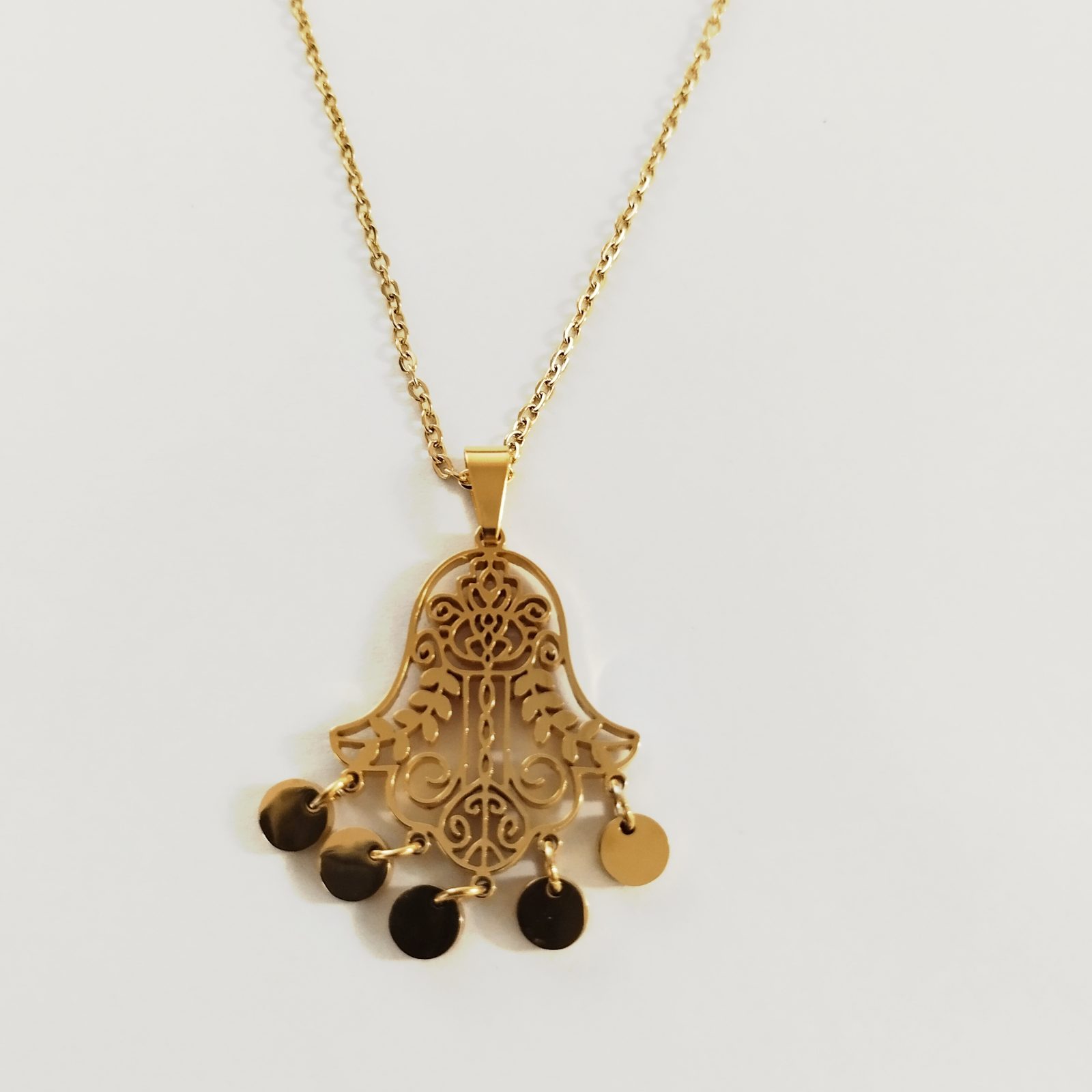 Collier doré 
