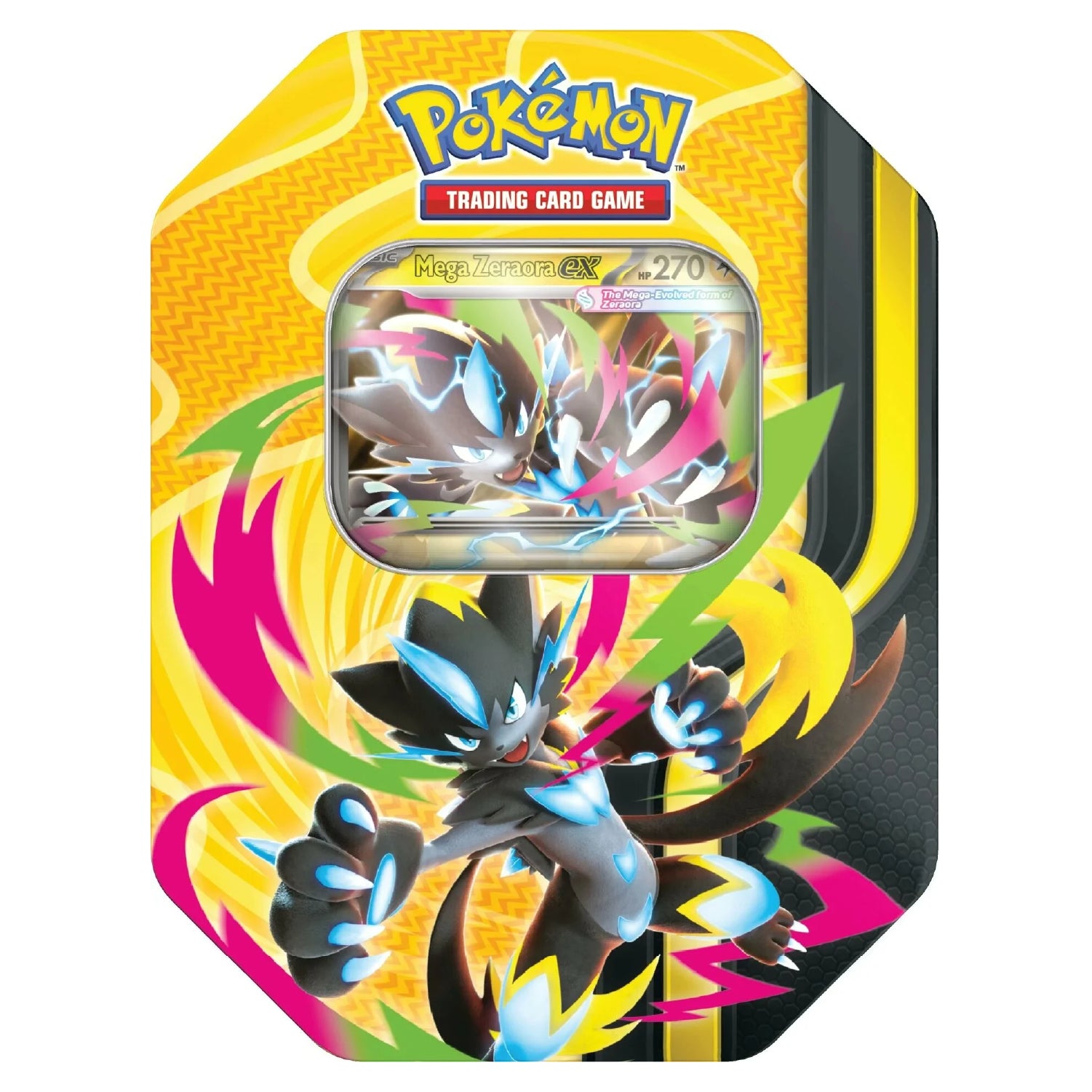 Mega Zeraora EX lata Oscuridad absoluta
