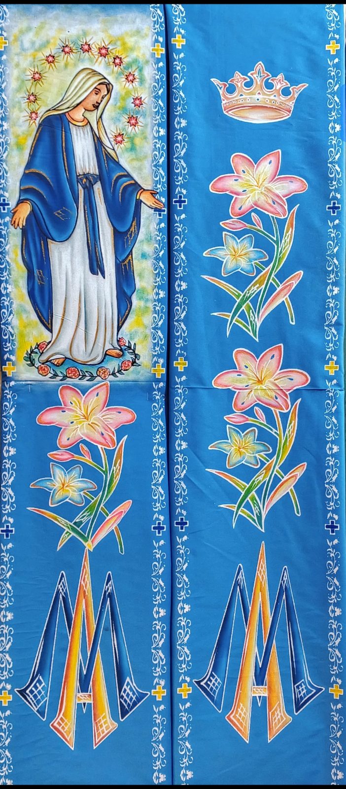 Liturgique de la Vierge Marie (Dos et Devant)