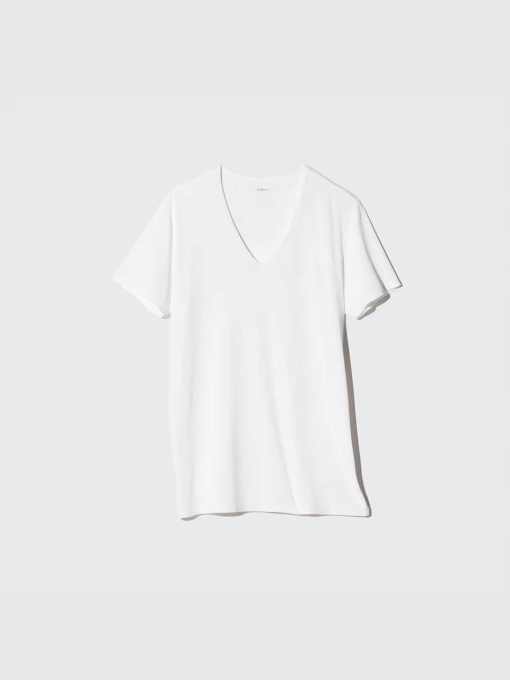 AIRism V-neck T-shirt/short-sleeved Uniqlo men's clothing - Image 1