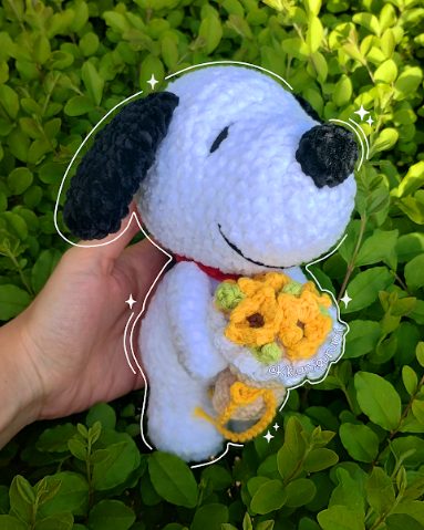 Snoopy con ramito