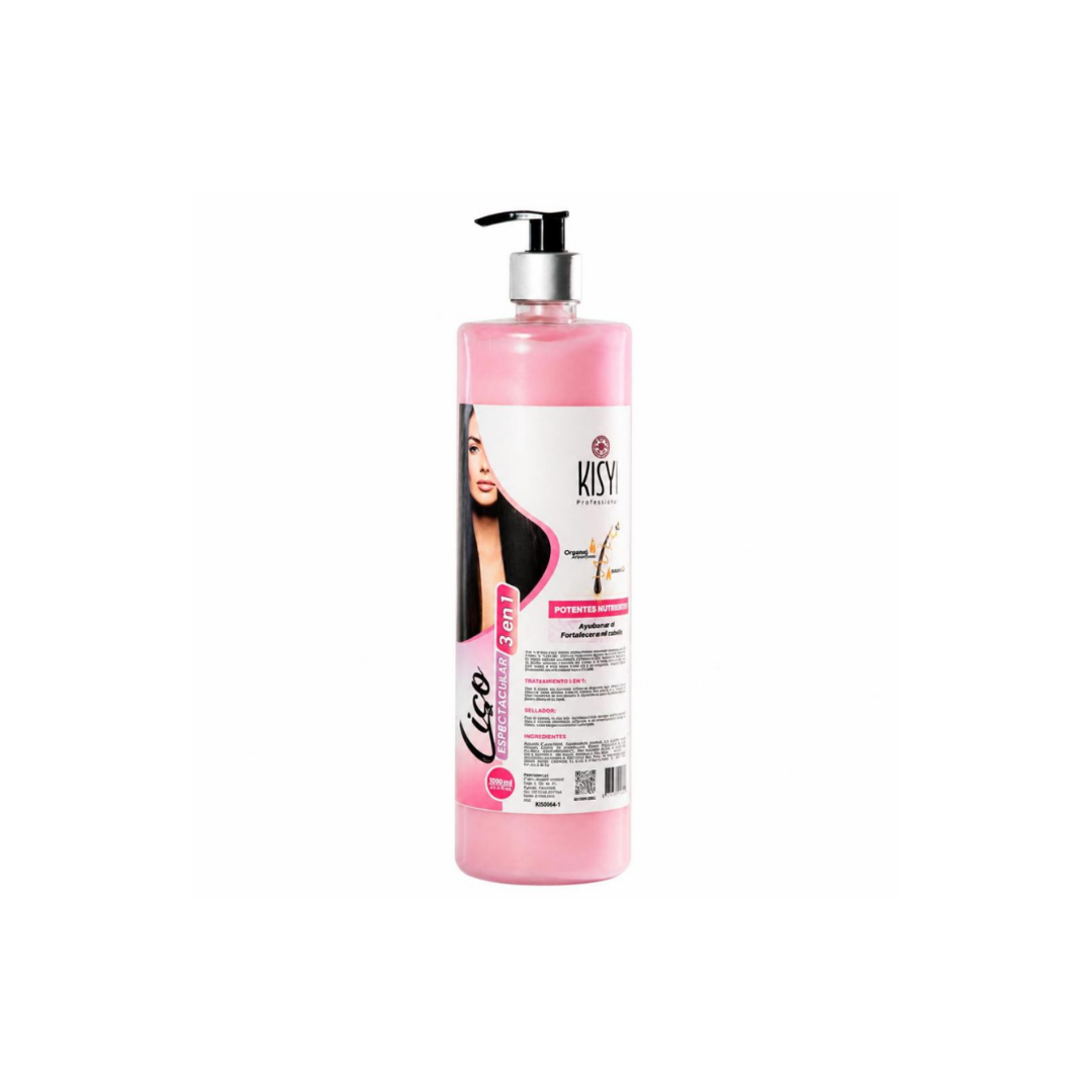 CREMA DE PEINAR KISYI LISO ESPECTACULAR 1000 ML