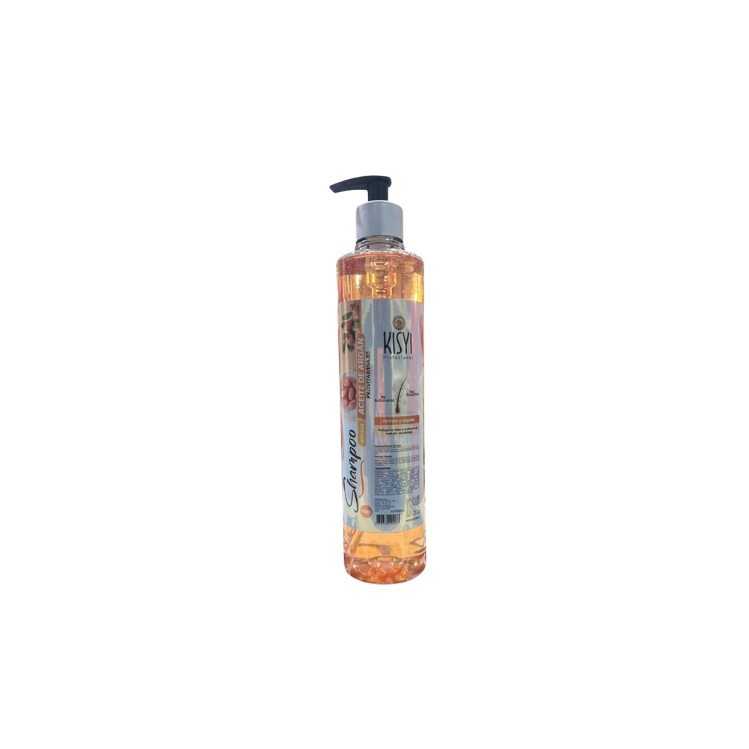 SHAMPOO KISYI ACEITE DE ARGAN CON PROVITAMINA B5 500 ML