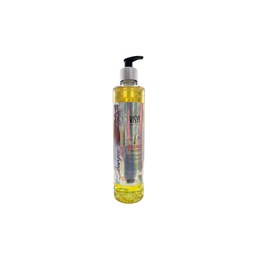 SHAMPOO KISYI KERATINA + ACIDO HIALURONICO 500 ML