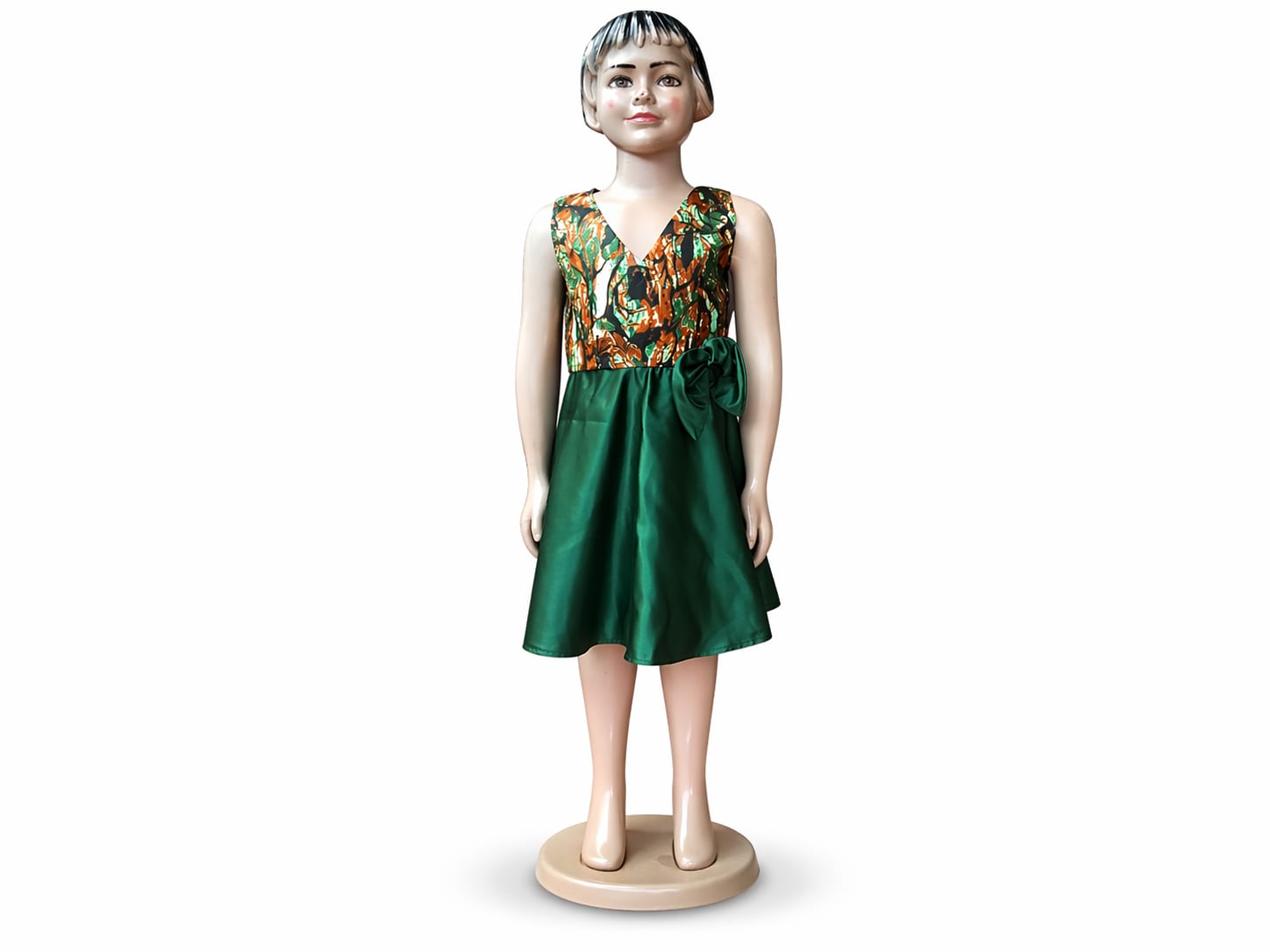 Baby Girl Green Dress • 4-5 Years • Brand New 2