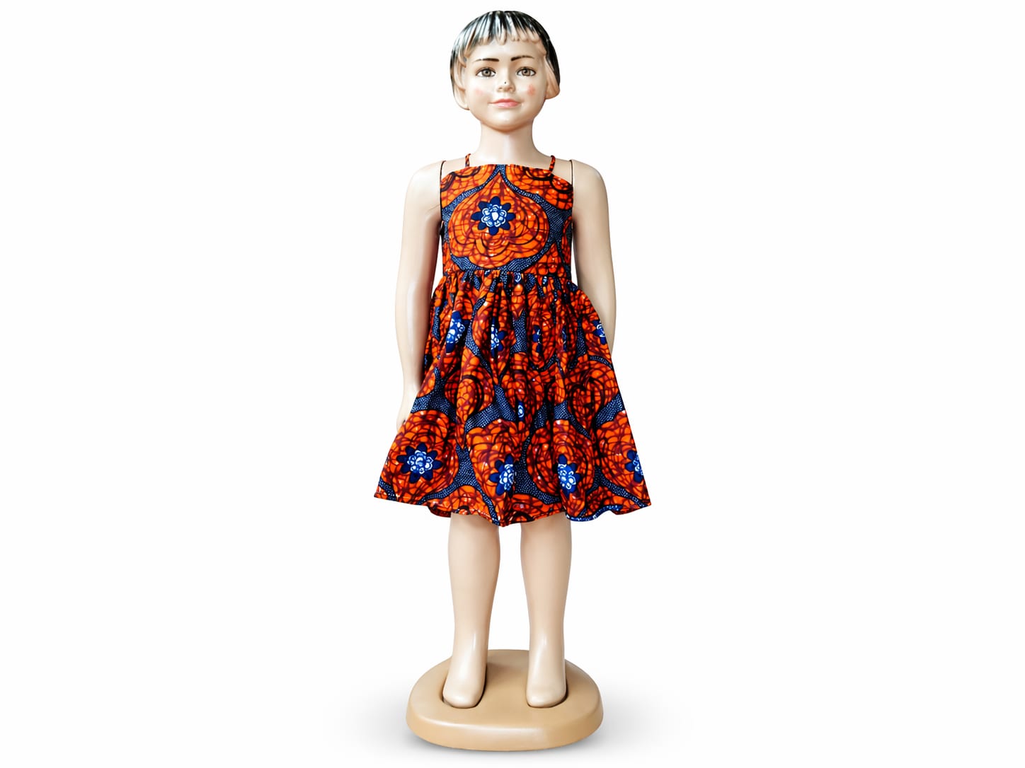 Baby Girl Orange Dress • 4-5 Years • Brand New 2