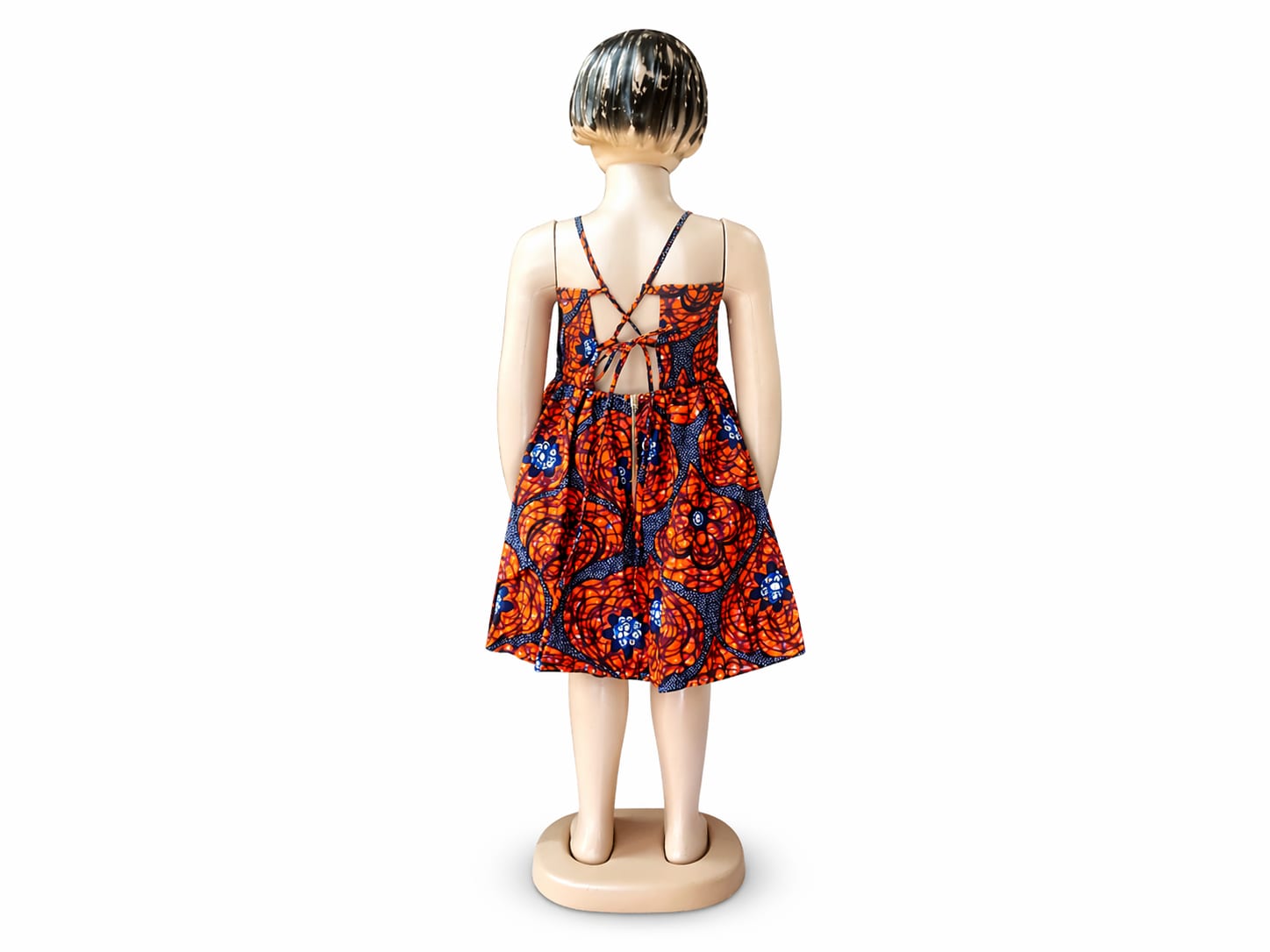 Baby Girl Orange Dress • 4-5 Years • Brand New 4