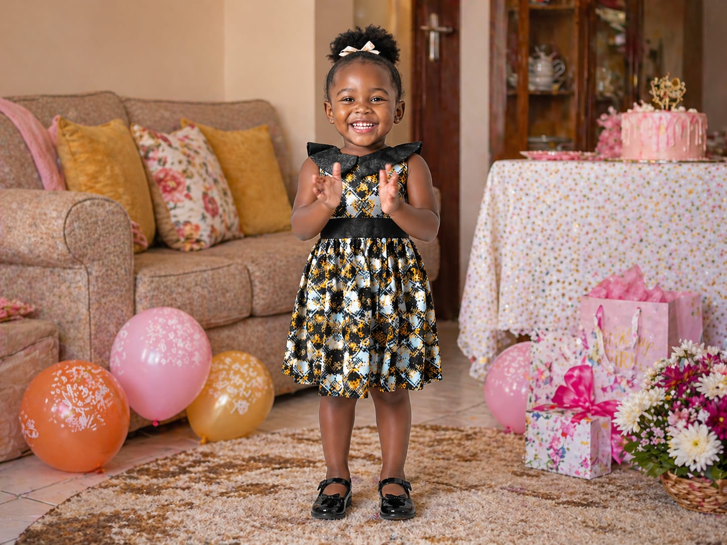 Baby Girl White Dress • 3-4 Years • Brand New - Image 1