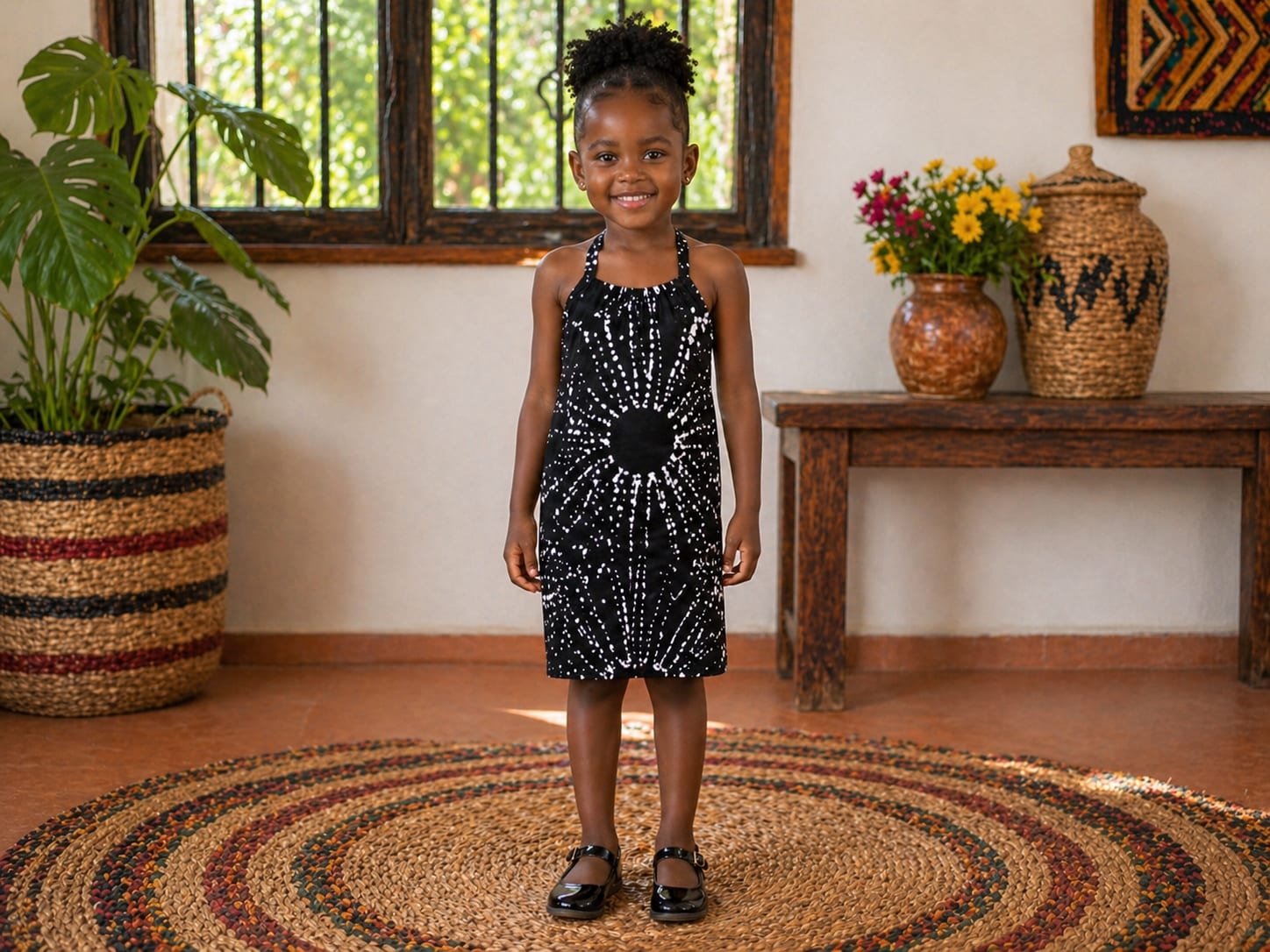 Baby Girl Black Dress • 3-4 Years • Brand New