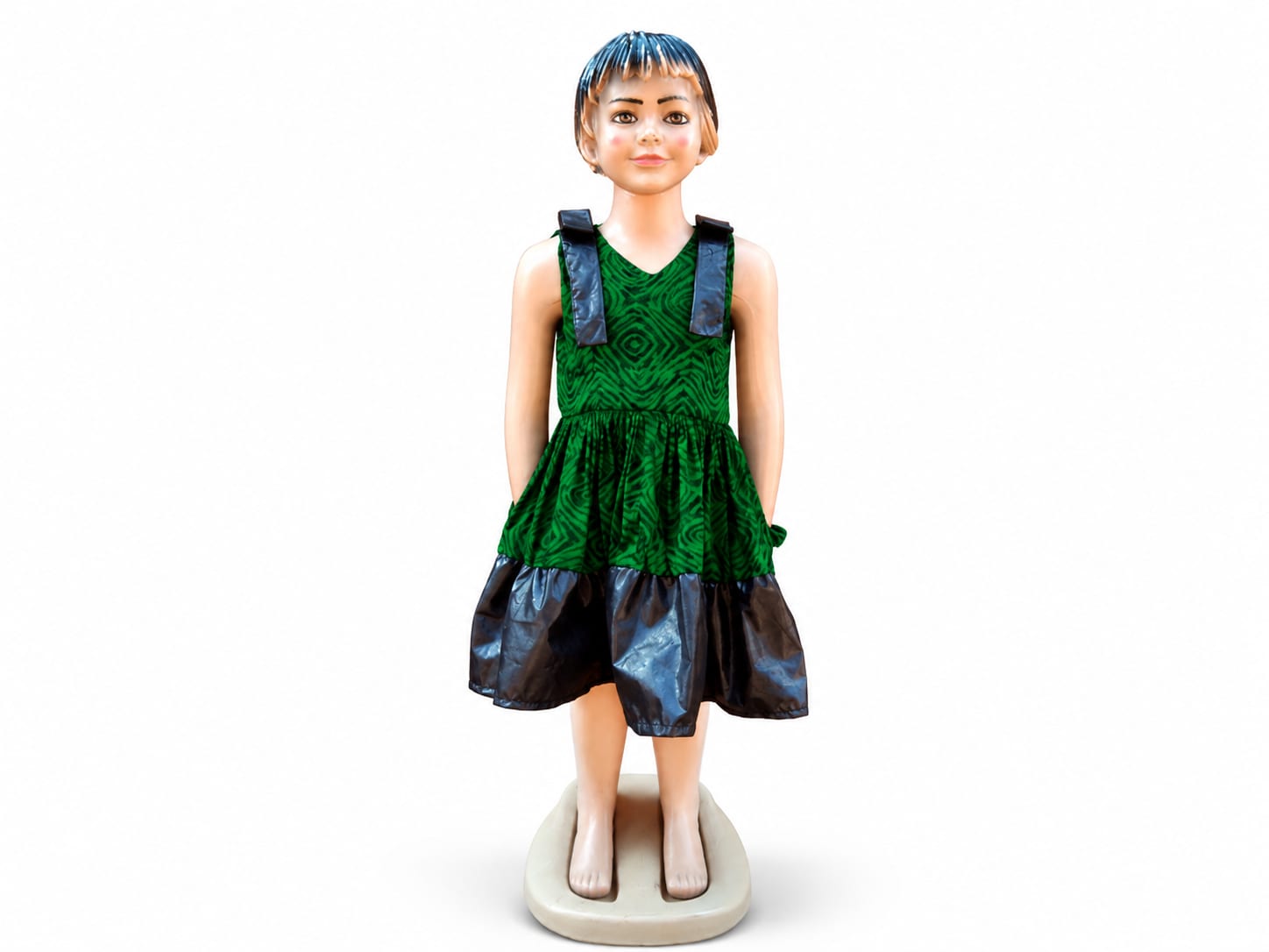 Baby Girl Green Dress • 4-5 Years • Brand New 2