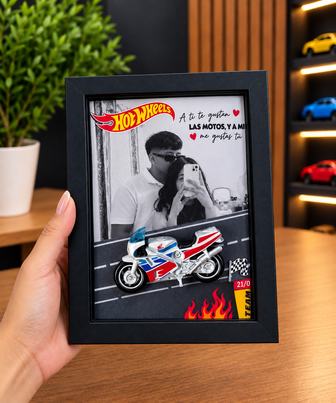 Mini Cuadro Hot Wheels  2