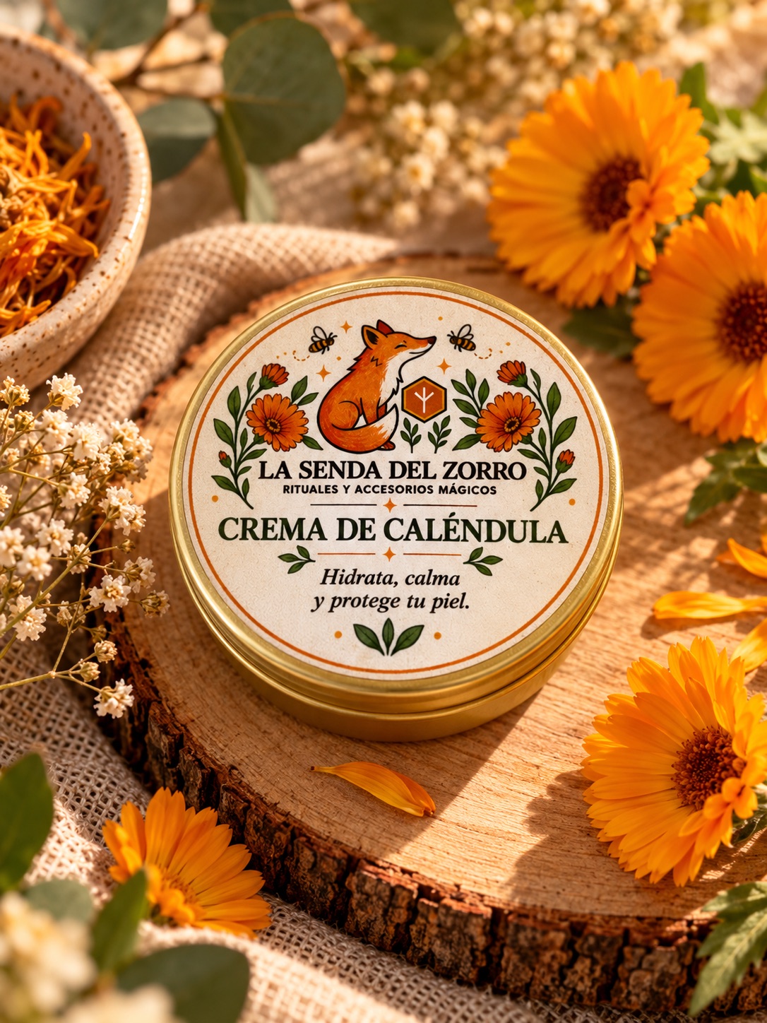 Crema de caléndula 