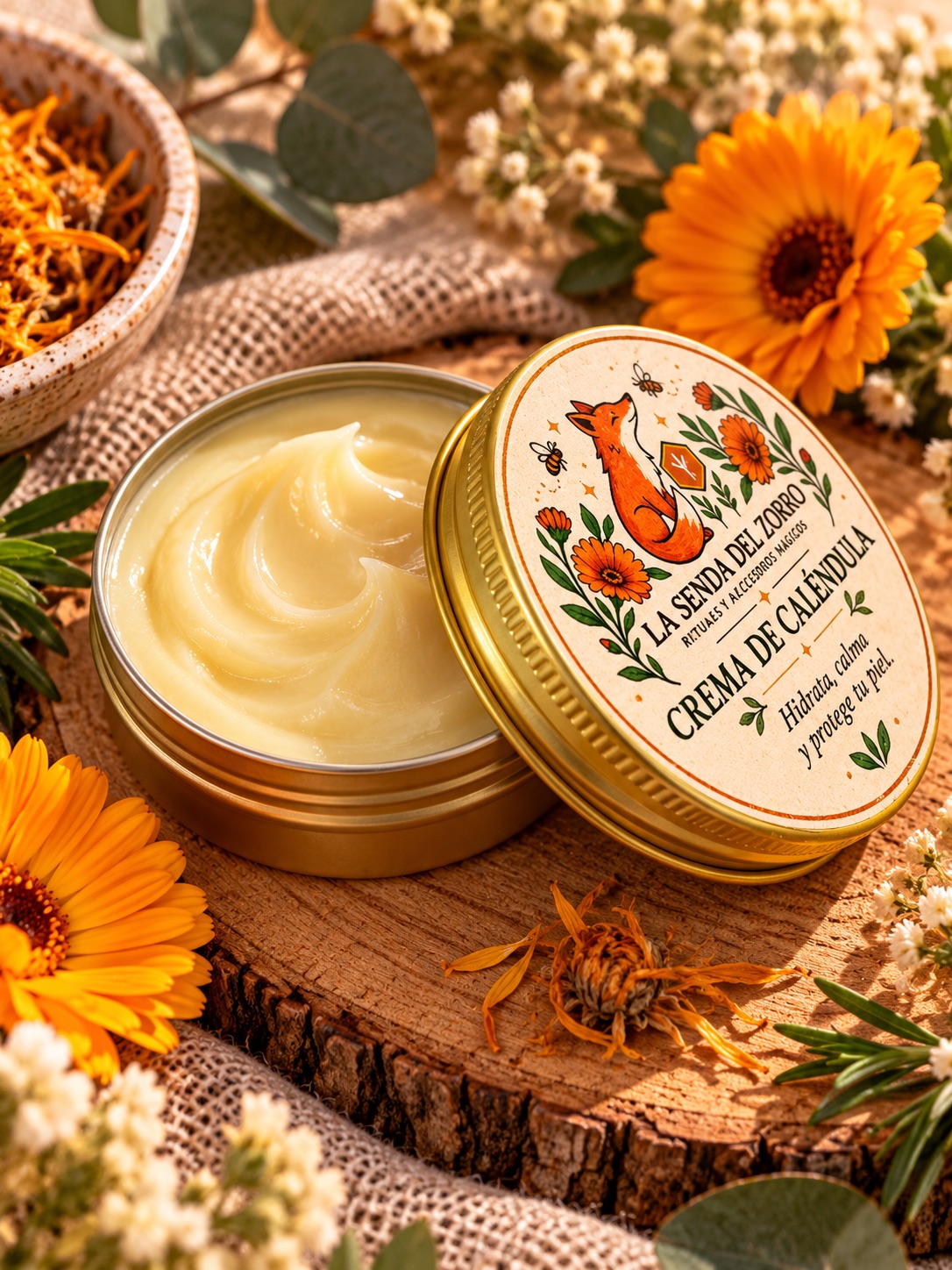 Crema de caléndula  2