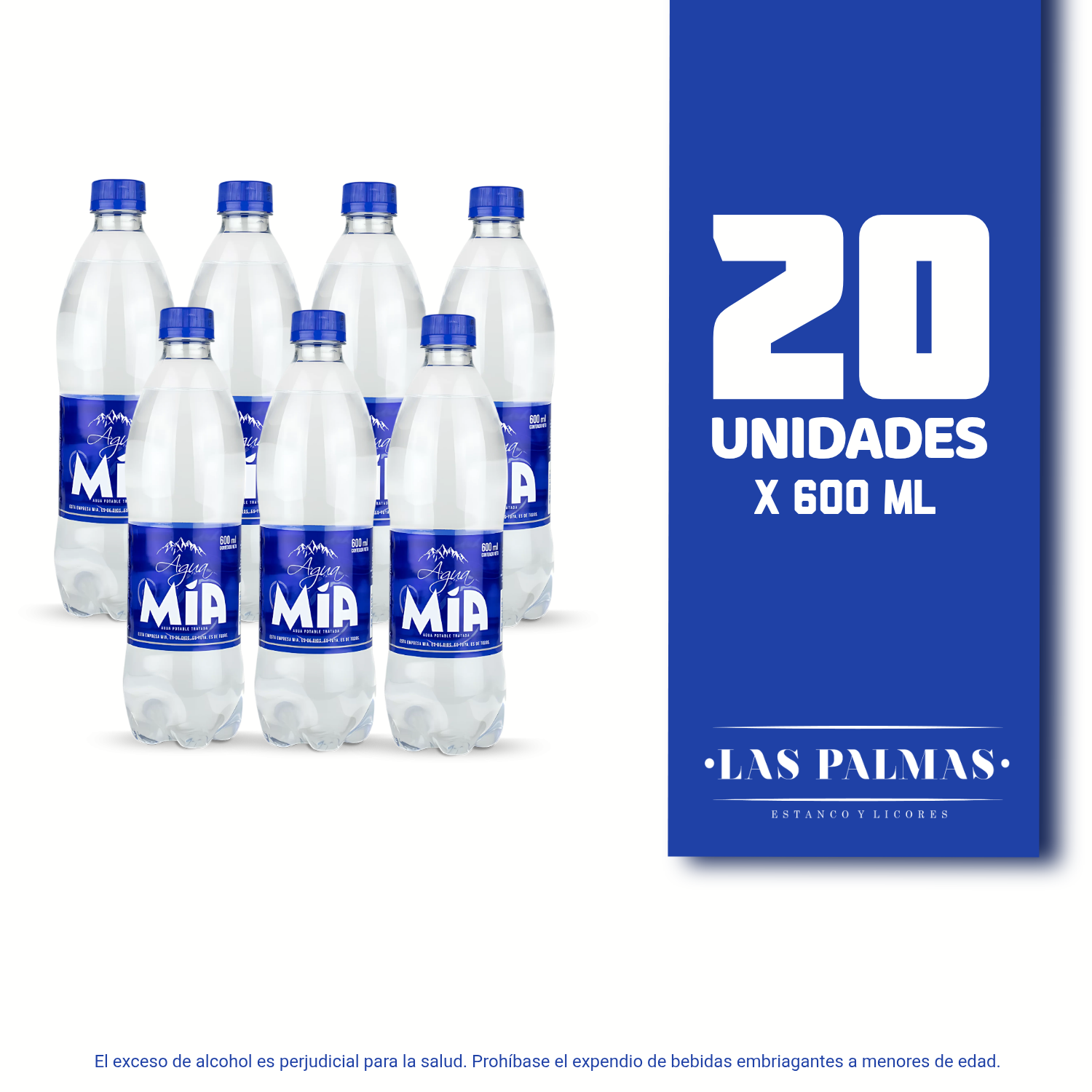 Agua Mia Sin Gas x 20
