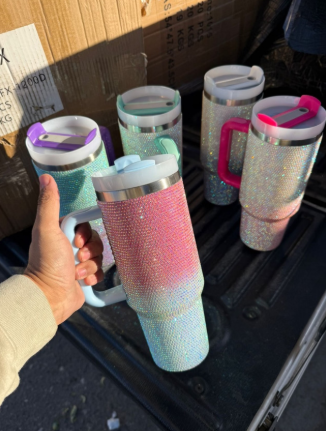 Vaso Quencher con Brillos (Stanley)