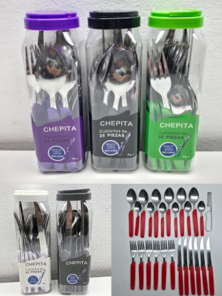 Set de Cubiertos (25 piezas)