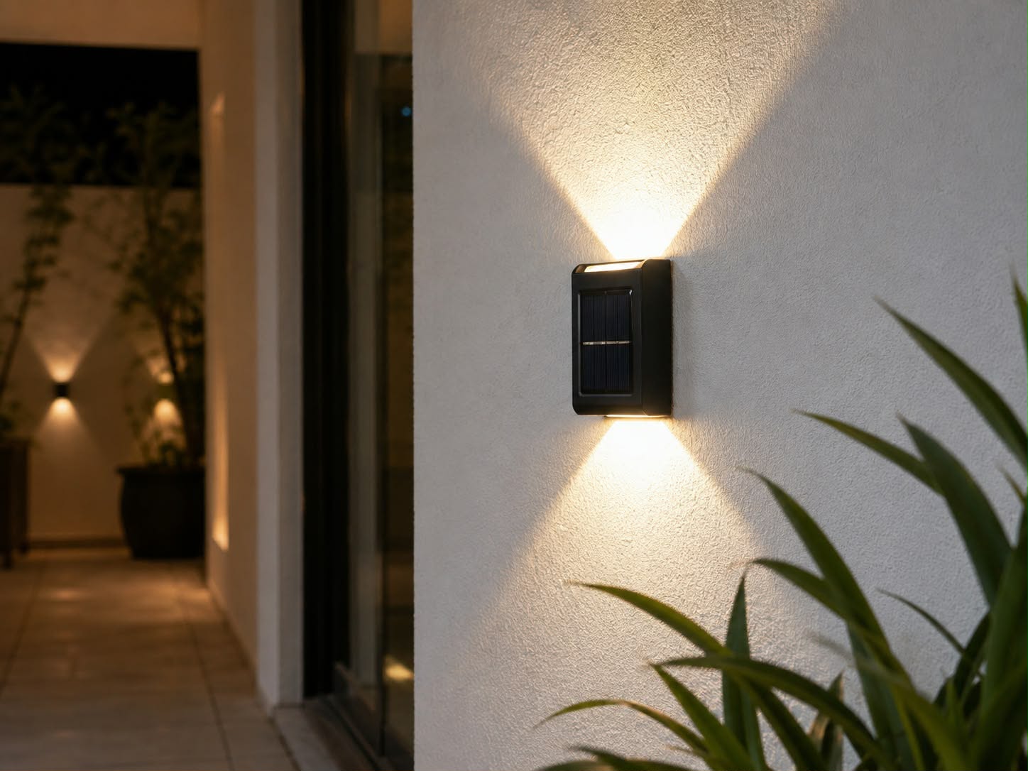 Lámpara solar de Pared