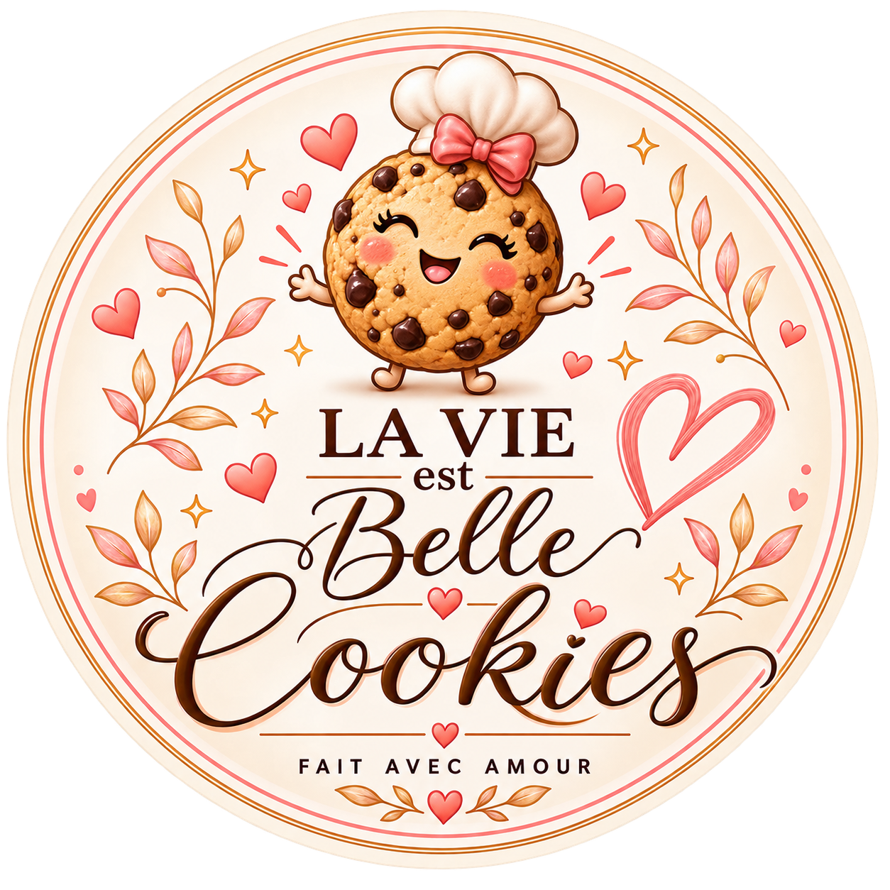 Lavie est belle cookies logo