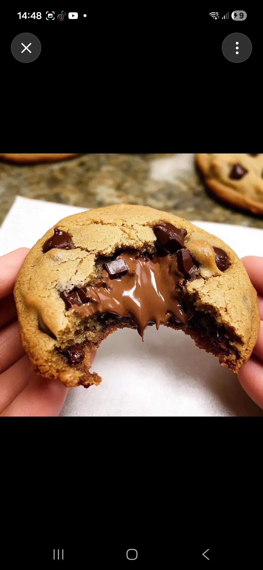 Cookie Cœur Nutella 2