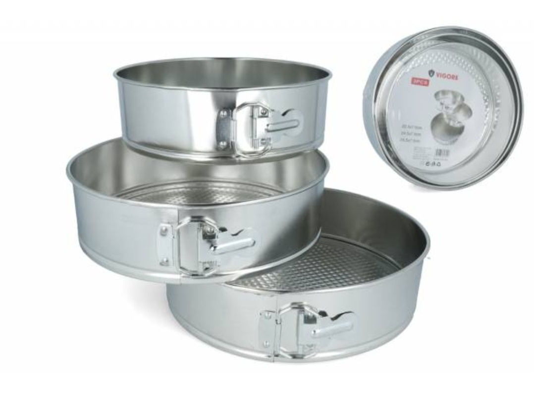 Set moldes desmontables x3 unidades Vigore