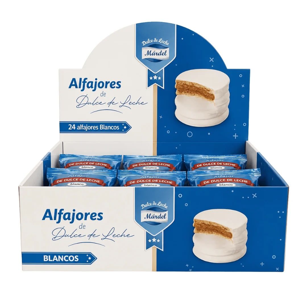 Alfajor Blanco Mardel
