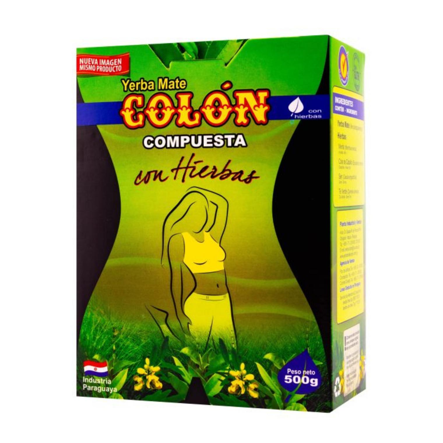 Yerba Mate Colón Con hierbas