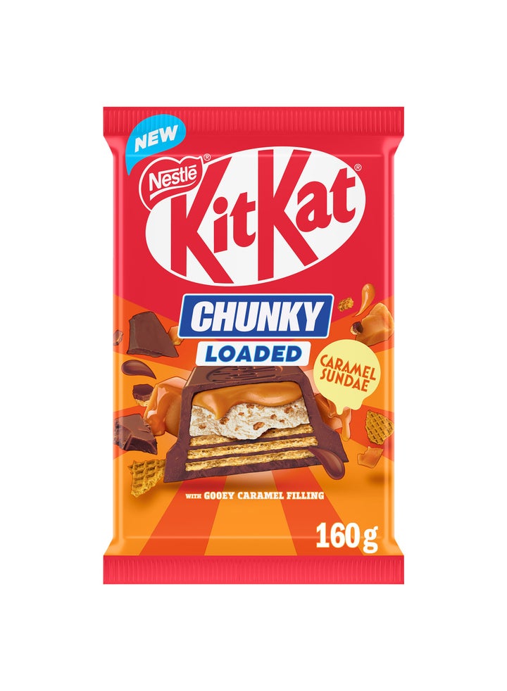 KitKat Caramel Chunky Loaded